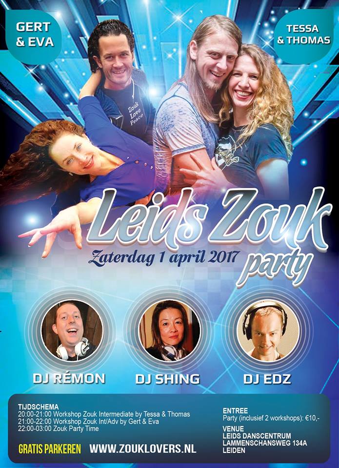 Leids Zouk Party 1 April 2017